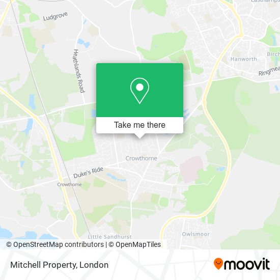 Mitchell Property map