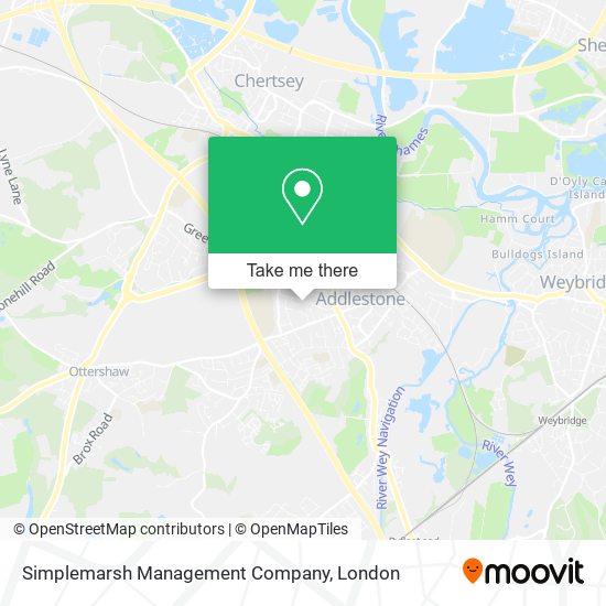 Simplemarsh Management Company map