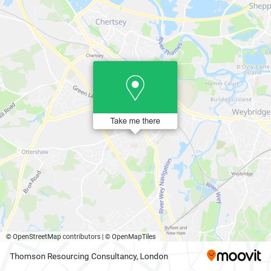 Thomson Resourcing Consultancy map