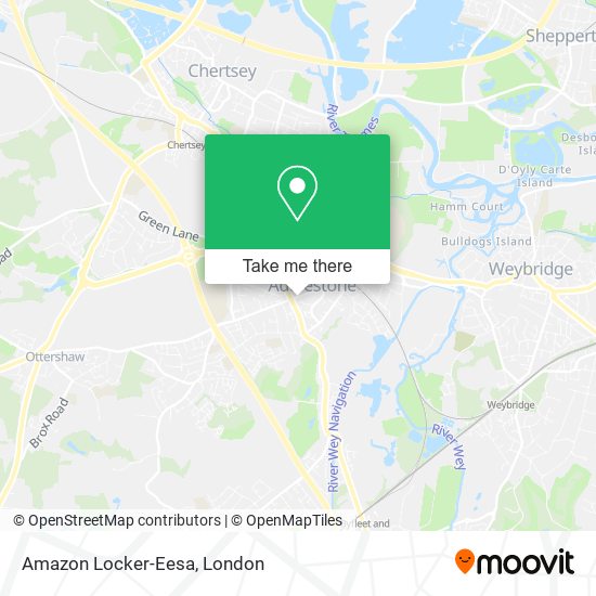 Amazon Locker-Eesa map
