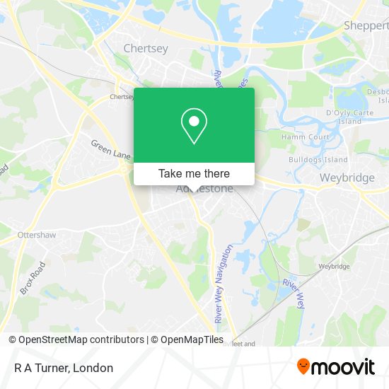 R A Turner map