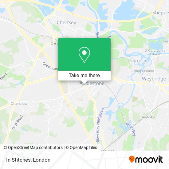 In Stitches map