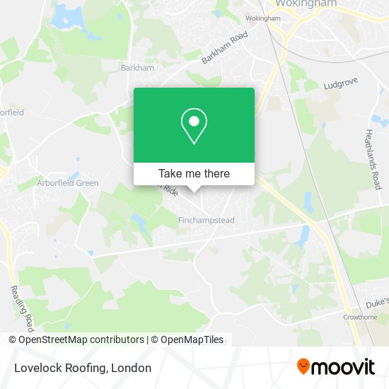 Lovelock Roofing map