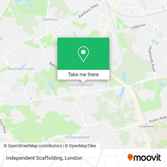Independent Scaffolding map