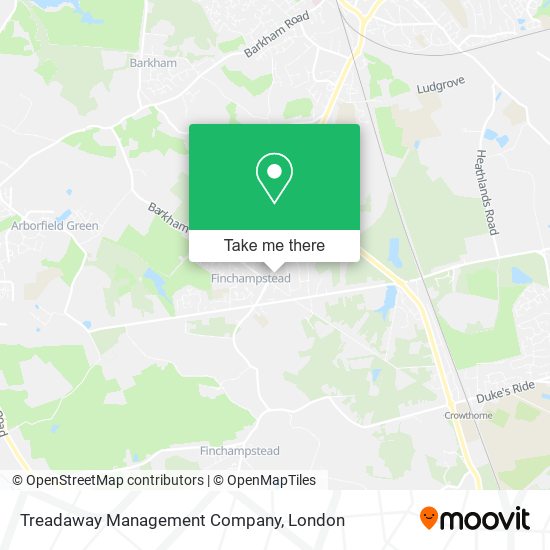 Treadaway Management Company map