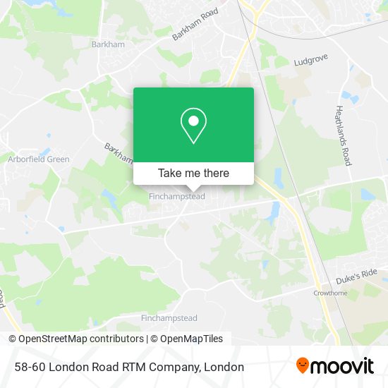 58-60 London Road RTM Company map