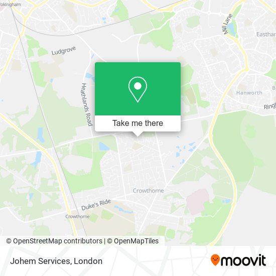 Johem Services map