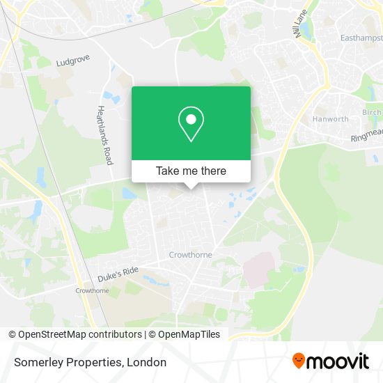 Somerley Properties map