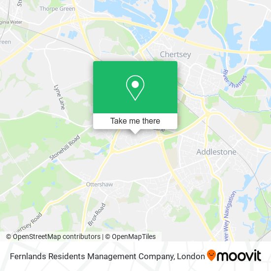 Fernlands Residents Management Company map