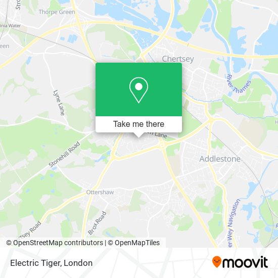 Electric Tiger map