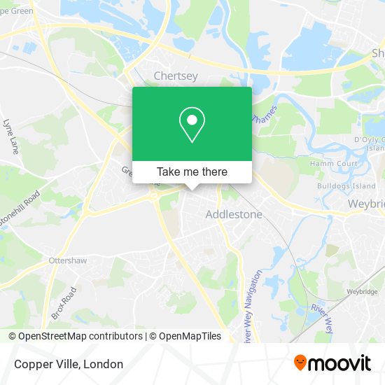 Copper Ville map