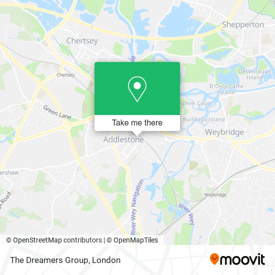 The Dreamers Group map