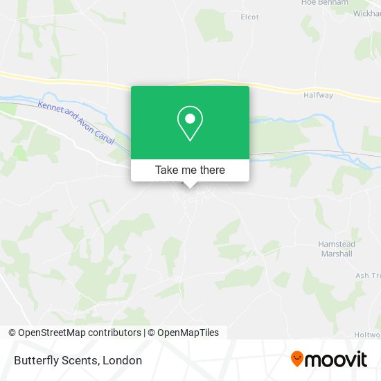 Butterfly Scents map