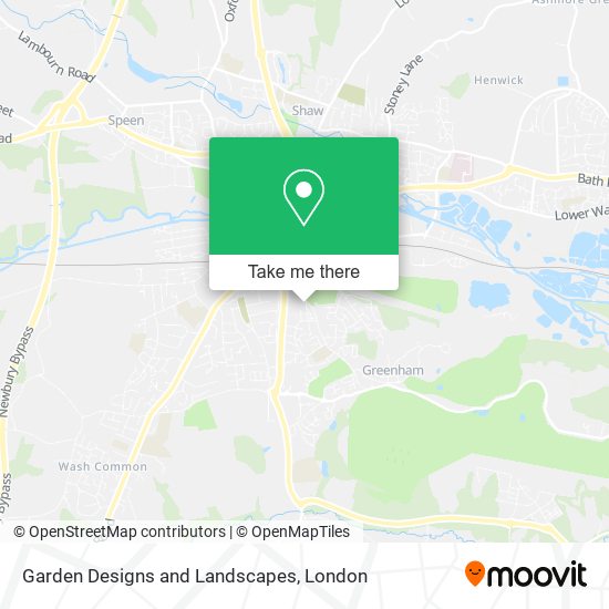 Garden Designs and Landscapes map