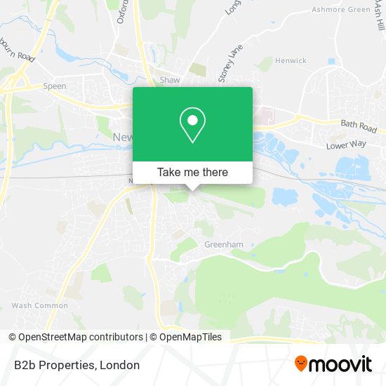 B2b Properties map
