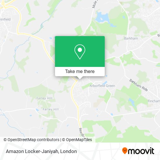 Amazon Locker-Janiyah map