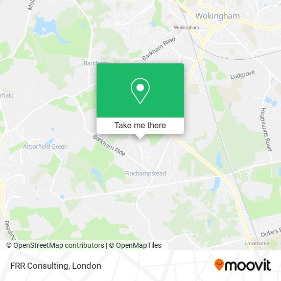 FRR Consulting map