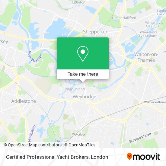 Certified Professional Yacht Brokers map