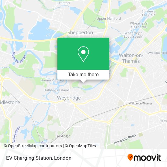 EV Charging Station map