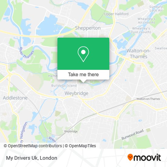My Drivers Uk map
