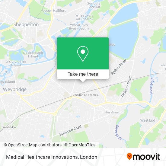 Medical Healthcare Innovations map