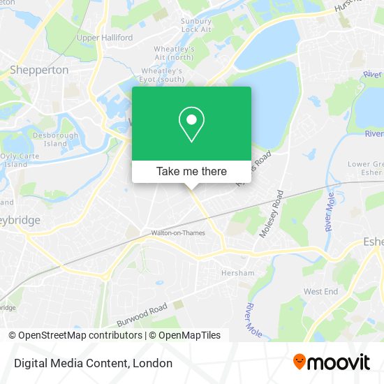 Digital Media Content map