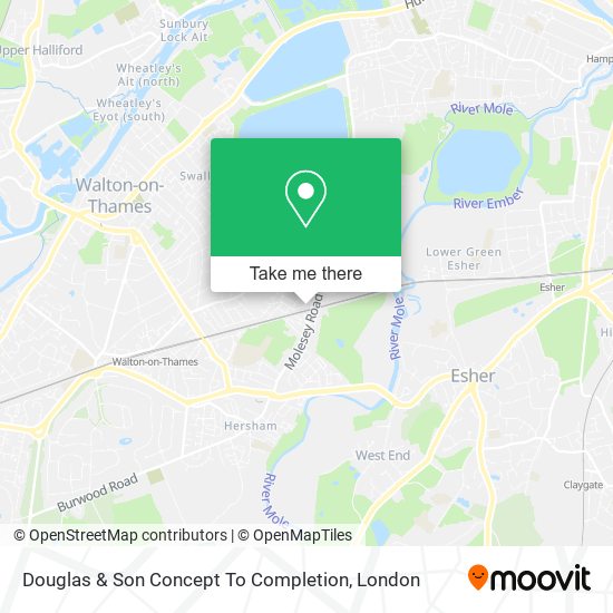 Douglas & Son Concept To Completion map