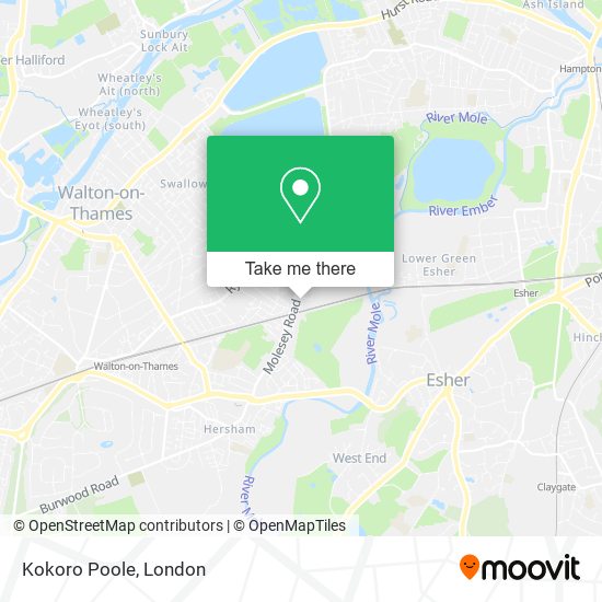 Kokoro Poole map