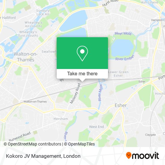 Kokoro JV Management map