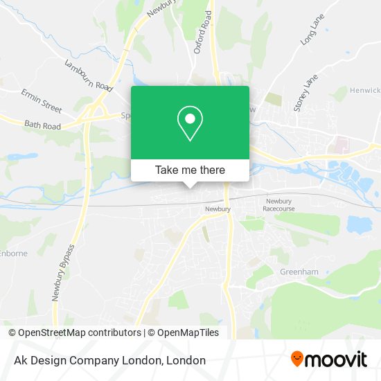 Ak Design Company London map