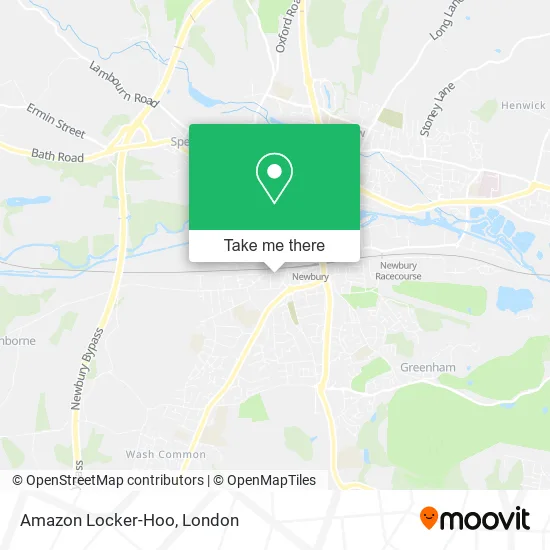 Amazon Locker-Hoo map