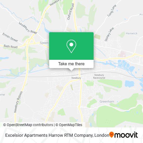 Excelsior Apartments Harrow RTM Company map