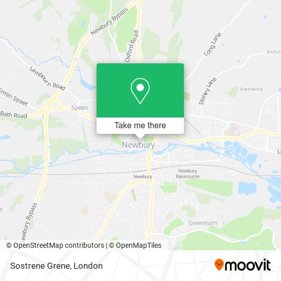 Sostrene Grene map