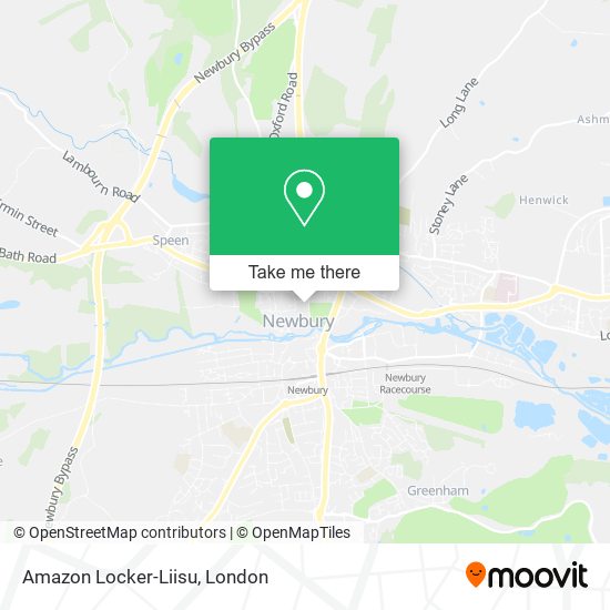 Amazon Locker-Liisu map