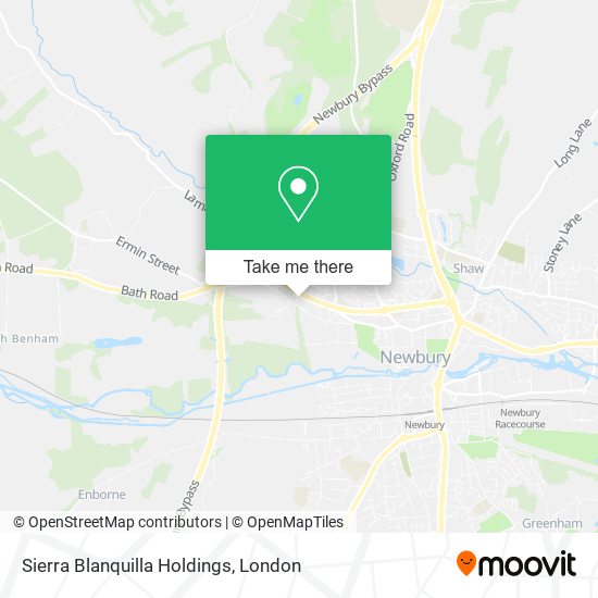 Sierra Blanquilla Holdings map