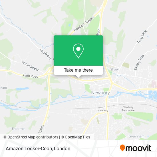 Amazon Locker-Ceon map