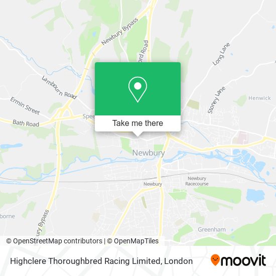 Highclere Thoroughbred Racing Limited map