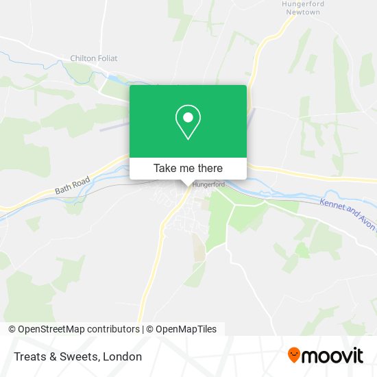Treats & Sweets map