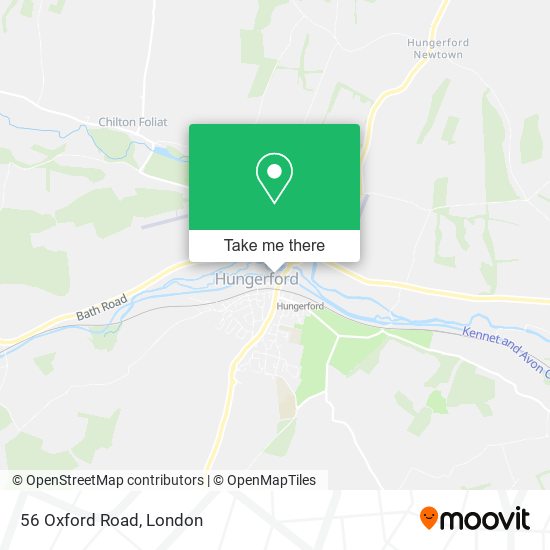 56 Oxford Road map