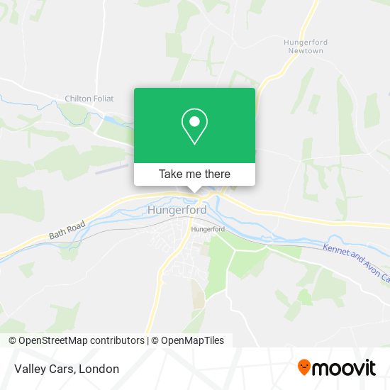 Valley Cars map