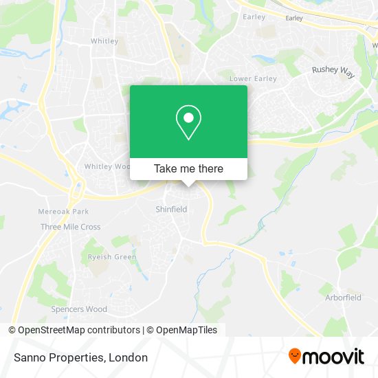 Sanno Properties map
