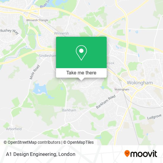 A1 Design Engineering map