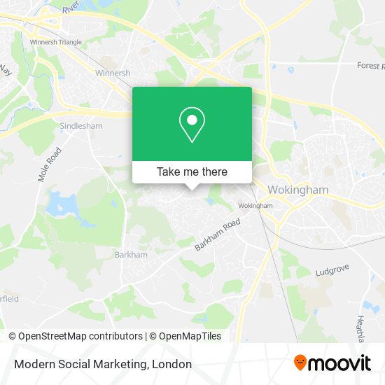 Modern Social Marketing map