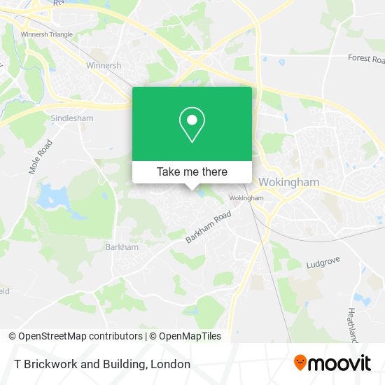 T Brickwork and Building map
