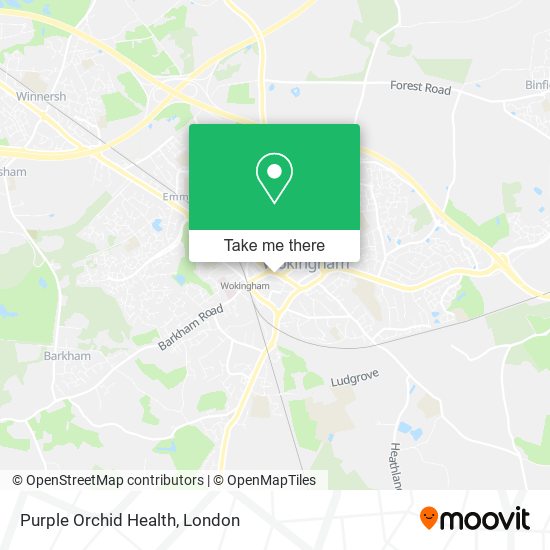Purple Orchid Health map