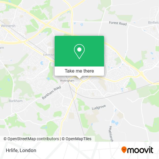 Hrlife map