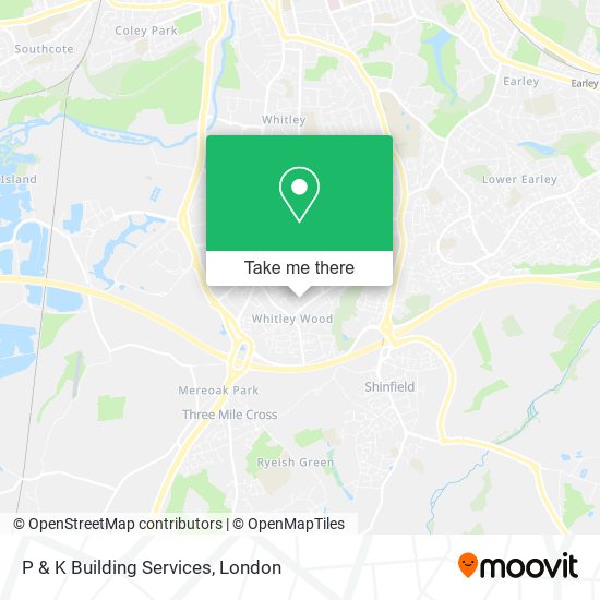P & K Building Services map