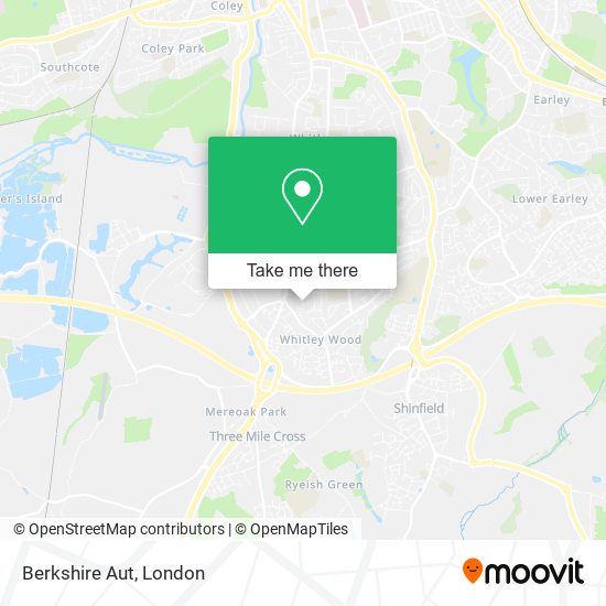 Berkshire Aut map