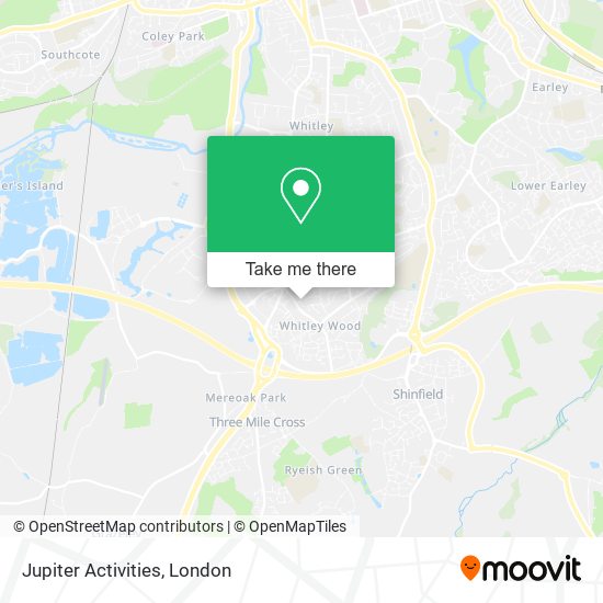 Jupiter Activities map