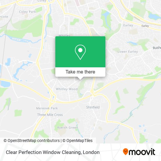 Clear Perfection Window Cleaning map